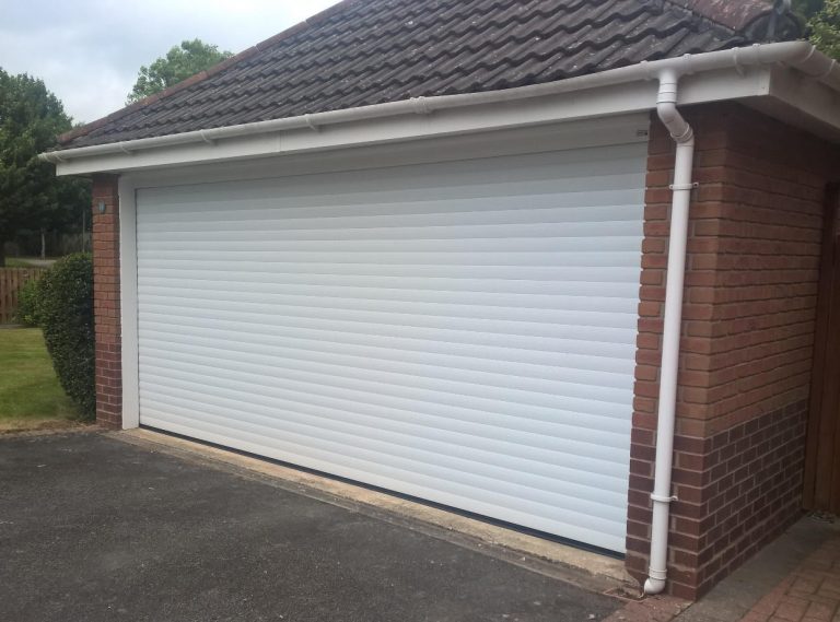 Conversion from two single doors to one double garage door - Elite GD